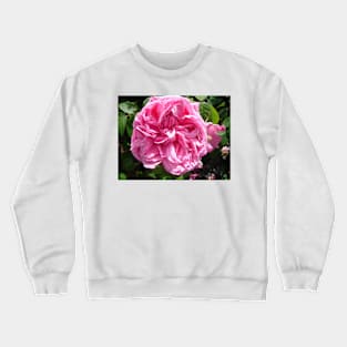 Rose Flower Pink Crewneck Sweatshirt